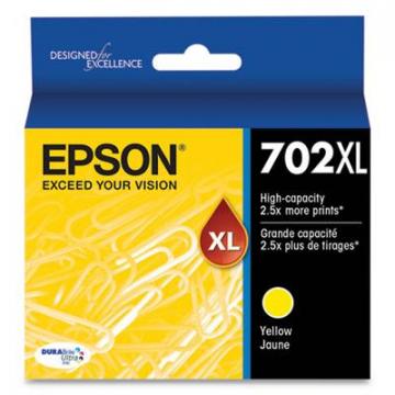 Epson 702XL High-Yield Yellow Ink Cartridge
