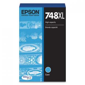 Epson 748XL High-Yield Cyan Ink Cartridge