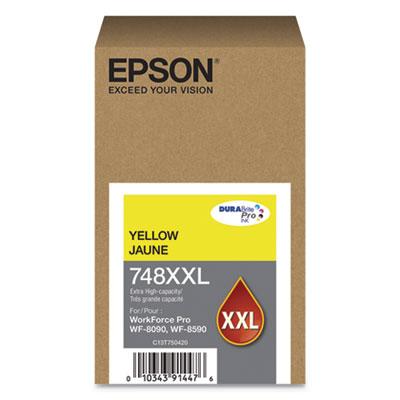 Epson 748XXL Extra High-Yield Yellow Ink Cartridge
