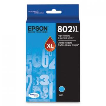 Epson 802XL High-Yield Cyan Ink Cartridge