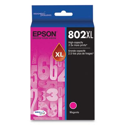 Epson 802XL High-Yield Magenta Ink Cartridge