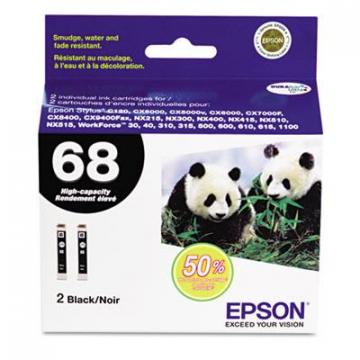 Epson 68 High-Yield Black Ink Cartridge