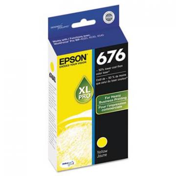Epson 676 XL High-Yield Yellow Ink Cartridge