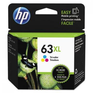 HP 63XL High-Yield Tri-Color Ink Cartridge