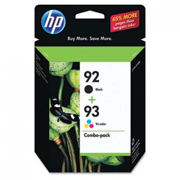 HP 92, HP 93 Black,Tri-Color Ink Cartridge