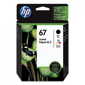 HP 67 Black,Tri-Color Ink Cartridge