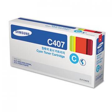 Samsung CLT-C407S Cyan Toner Cartridge