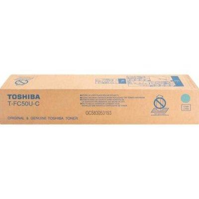 Toshiba Toner Cartridge - Cyan (TFC50UC)