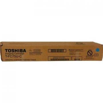 Toshiba Toner Cartridge - Cyan (TFC75UC)