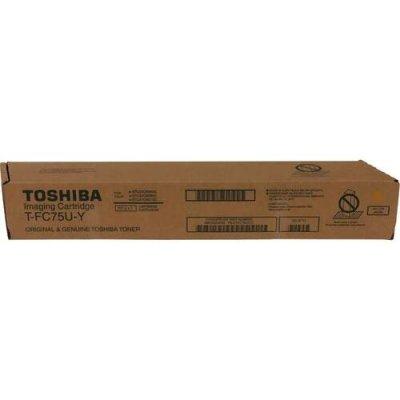 Toshiba Toner Cartridge - Yellow (TFC75UY)
