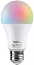 Cree Lighting Connected Max Smart LED Bulb A19 60W Tunable White + Color Changing