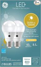 GE Lighting LED+ Dusk to Dawn Outdoor A19 LED Light Bulb with Sunlight Sensor, 60-Watt Replacement