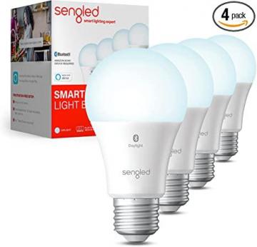 Sengled Smart Light Bulb, Bluetooth Mesh, Works with Alexa Only, A19, Dimmable E26 60W Equivalent