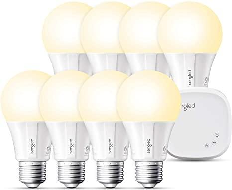 Sengled Smart Light Bulb Starter Kit, 2700K Soft White Alexa Light Bulbs, A19 E26 Dimmable