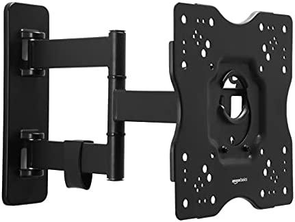 Amazon Basics Full Motion Articulating TV Wall Mount for 22-55 inch TVs up to 80 lbs