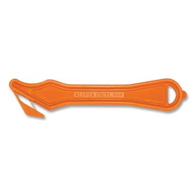 Klever Kutter Excel Plus Safety Cutter, 7" Handle, Orange, 10/Box