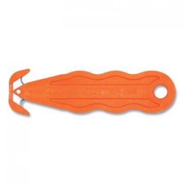 Klever Kutter Kurve Blade Plus Safety Cutter, 5.75" Handle, Orange, 10/Box