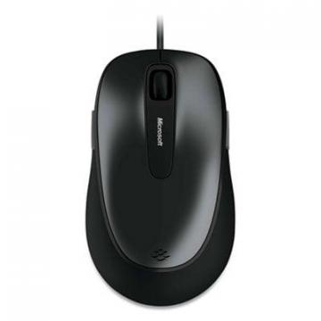 Microsoft Comfort 4500 Wired Optical Mouse, USB, Left/Right Hand Use, Loch Ness Gray