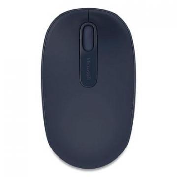 Microsoft Mobile 1850 Wireless Optical Mouse, 16.4 ft Wireless Range, Left/Right Hand Use, Wool Blue
