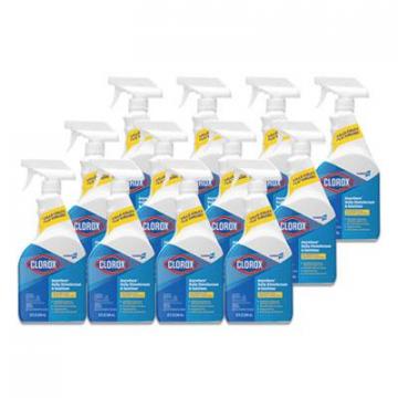 Clorox Anywhere Hard Surface Sanitizing Spray, 32oz Spray Bottle, 12/Carton
