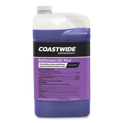 Coastwide Professional Bathroom DC Plus Cleaner and Disinfectant Concentrate for ExpressMix, Fresh