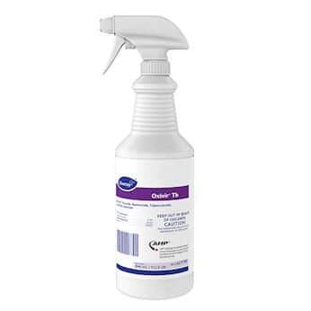 Diversey Oxivir TB One-Step Disinfectant Cleaner, 32oz Bottle, 12/Carton