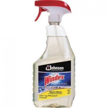 SC Johnson Windex Multi-Surface Disinfectant Cleaner, Citrus Scent, 32 oz Bottle