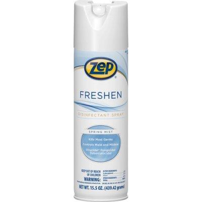 Zep Commercial Freshen Disinfectant Spray 15.5oz 12/Carton