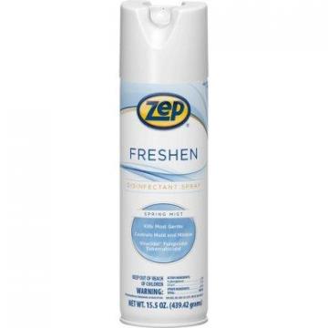 Zep Commercial Freshen Disinfectant Spray 15.5oz 12/Carton