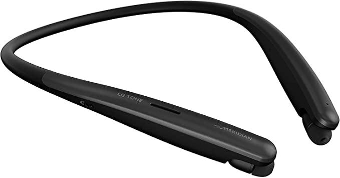 LG TONE Style SL5 Bluetooth Wireless Headphones, Dark Grey One Size