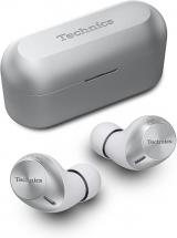 Technics EAH-AZ40 True Wireless Earbud Headphones with JustMyVoice Technology, Silver