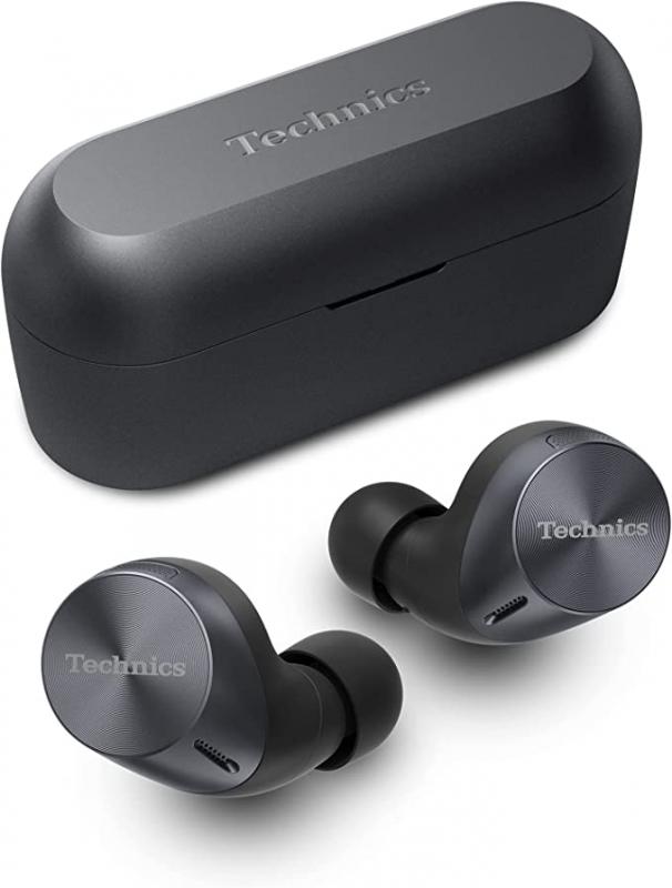 Technics EAH-AZ60 Noise Cancelling True Wireless Earbud Headphones, Black