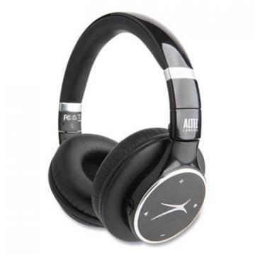 Altec Lansing MZX007 Bluetooth Headphones, Black (MZX007BLK)