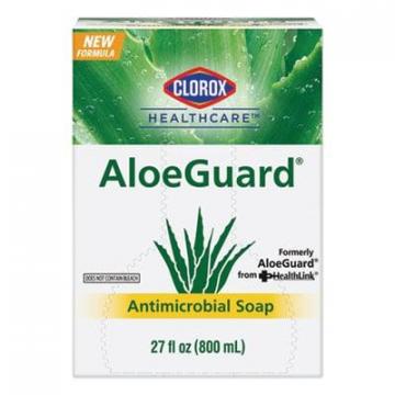 Clorox AloeGuard Antimicrobial Soap, Aloe Scent, 27 oz Bag, 12/Carton (32379)