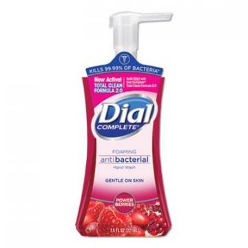 Dial Antibacterial Foaming Hand Wash, Power Berries, 7.5 oz Pump Bottle (03016)