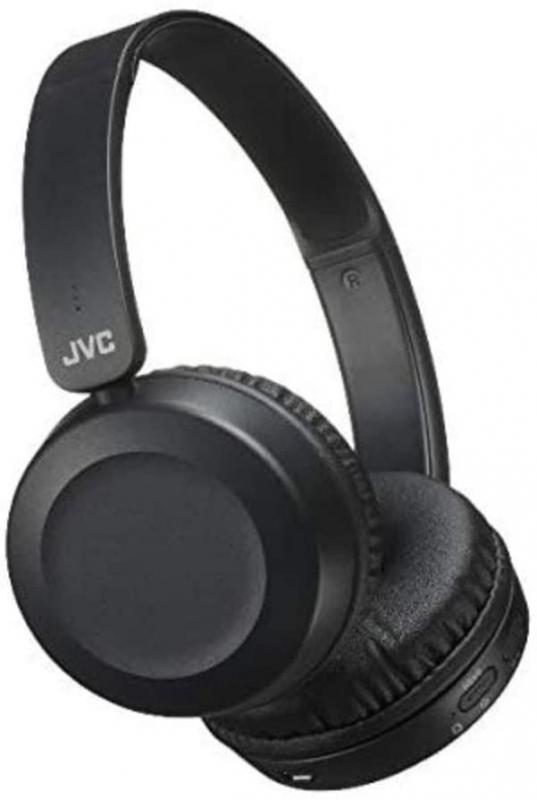 JVC Wireless Bluetooth Foldable Deep Bass On Ear Lightweight HA-S31BT Headphones, Black