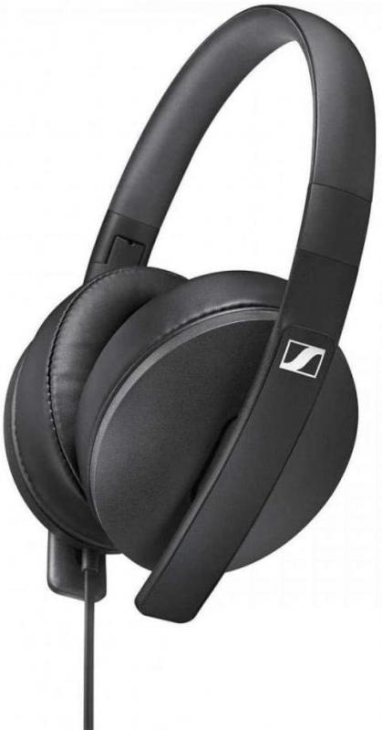 Sennheiser HD 300 Around-Ear Lightweight Foldable Headphones - Black, One Size