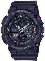 Casio Mens Analogue-Digital Watch with Resin Strap GA-140-1A1ER -Black