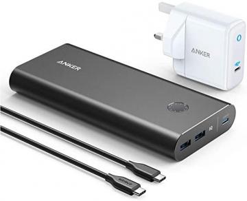 Anker Power Bank, PowerCore+ 26800 PD 45W with 60W PD Charger, Power Delivery Power Bank