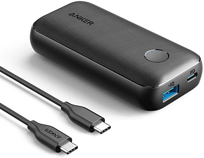 Anker PowerCore 10000 PD Redux, 10000mAh Portable Charger USB-C Power Delivery 18W