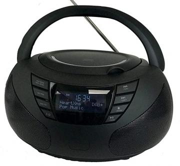 Steepletone DabStar Mk2, DAB Radio CD Boombox. Portable Compact CD Player