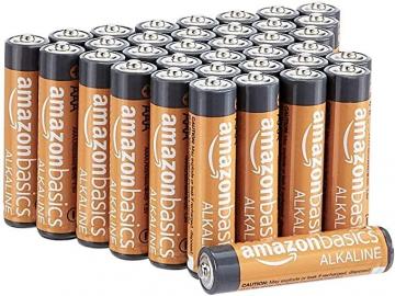 Amazon Basics AAA 1.5 Volt Performance Alkaline Batteries - Pack of 36