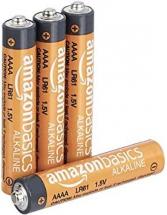 Amazon Basics AAAA 1.5 Volt Everyday Alkaline Batteries - Pack of 4