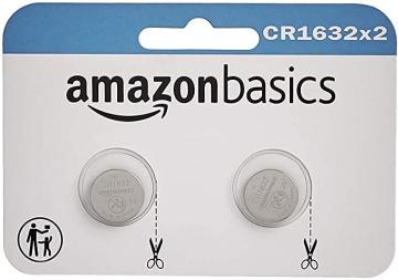 Amazon Basics CR1632 Lithium Coin Cell - Pack of 2