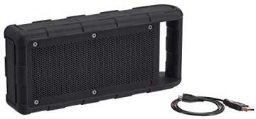 Amazon Basics Portable Outdoor IPX5 Waterproof Bluetooth Speaker - Black, 15W