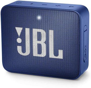 JBL GO2 Portable Bluetooth Speaker with Rechargeable Battery, Blue