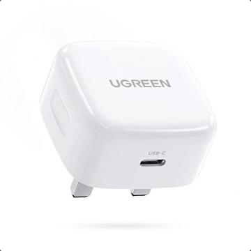 UGREEN USB C Plug 20W PD Fast Charger Power Delivery Type C Wall Adapter
