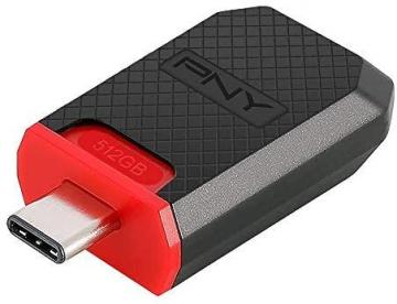PNY 512GB Elite USB 3.1 Gen 1 Type-C Flash Drive - 130MB/s