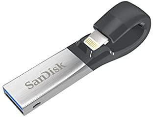 SanDisk 32GB iXpand Flash Drive for iPhone and iPad - SDIX30C-032G-GN6NN, Black
