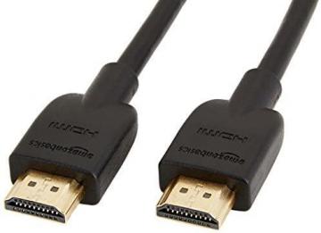 Amazon Basics High-Speed HDMI Cable (10.2Gbps, 4K/30Hz) - 3 Feet, Pack of 10, Black